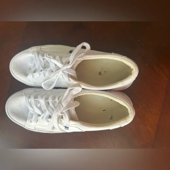 Polo by Ralph Lauren white Canvas Low-Top Sneakers
